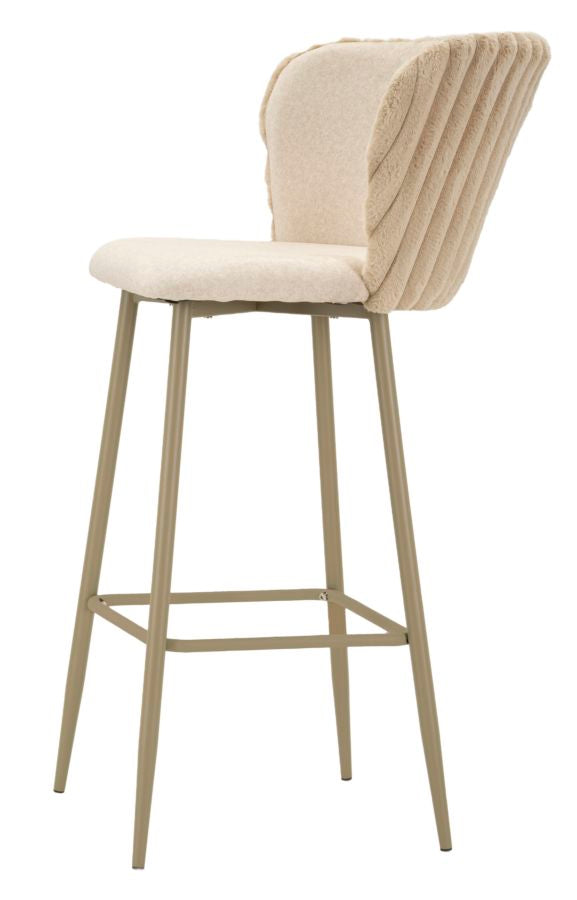 Barkruk Alaska Crème Set 2 Stuks 106x55x58 cm