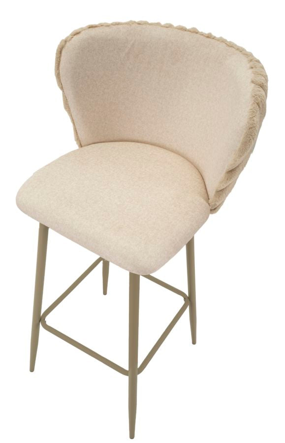Barkruk Alaska Crème Set 2 Stuks 106x55x58 cm