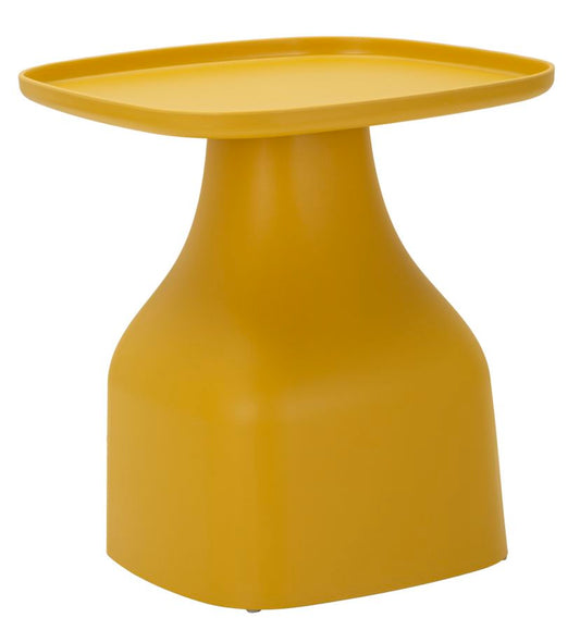 Gea Bijzettafel Geel 50x48x48 cm