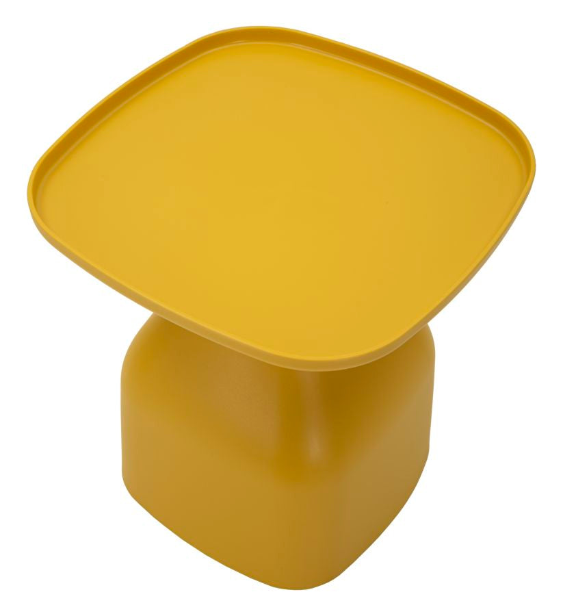 Gea Bijzettafel Geel 50x48x48 cm