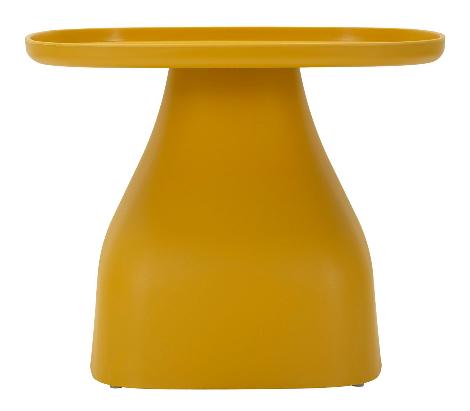 Gea Bijzettafel Geel 38x48x48 cm