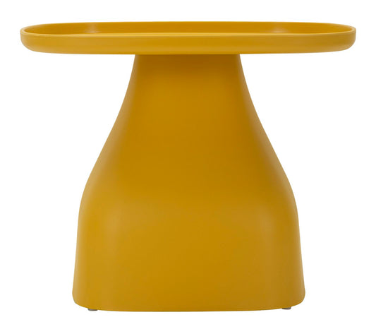 Gea Bijzettafel Geel 38x48x48 cm