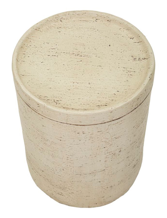 Antic Bijzettafel 43x35x35 cm