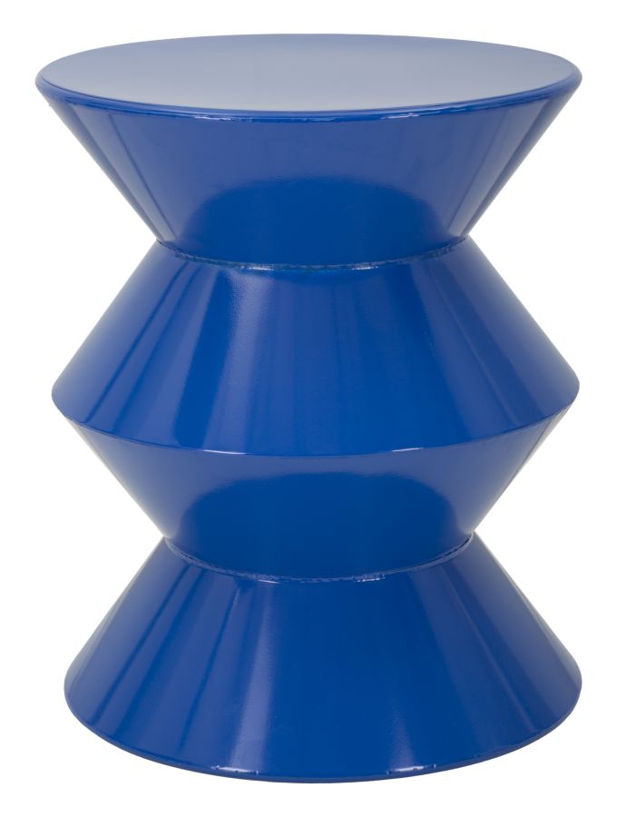 Zag Bijzettafel Blauw 45x37.5x37.5 cm