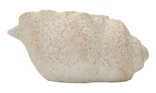 Shell Zandkleurige Vaas 18x35x23 cm