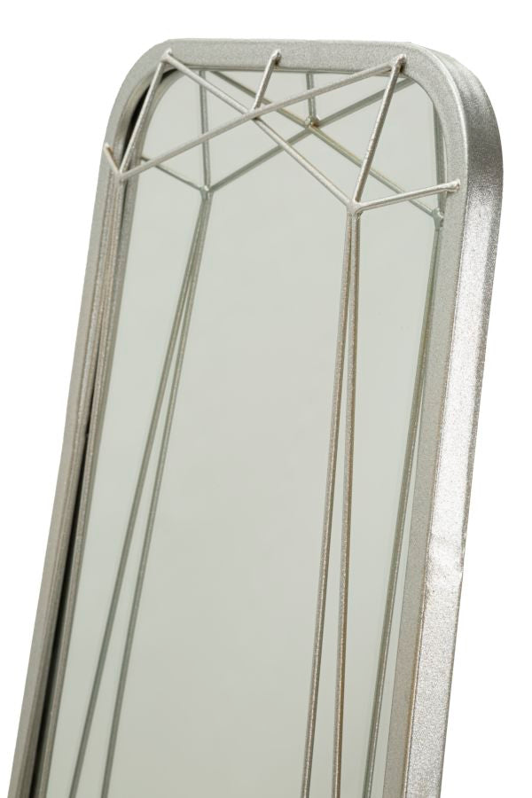 Staande Spiegel Silver Glam 153x46x2 cm