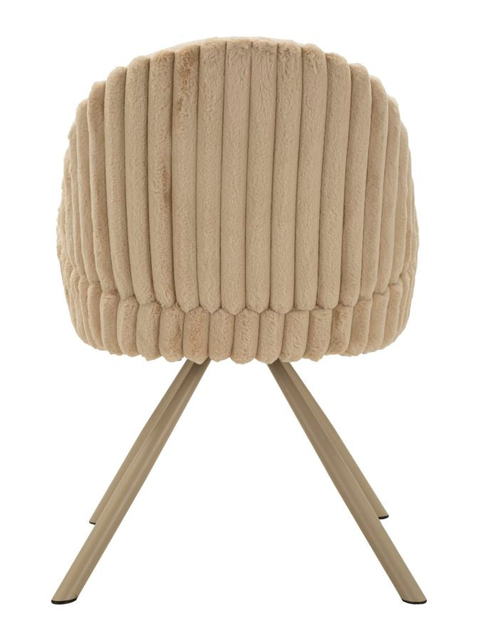 Stoel Stockholm -A- Crème Set 2 Stuks 85x58x53 cm