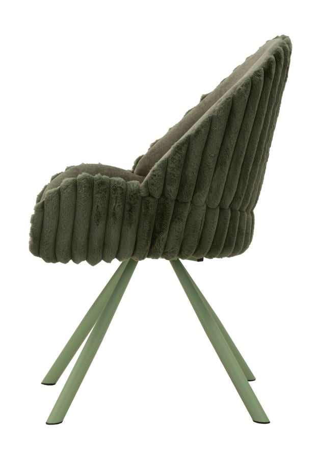 Stoel Stockholm -A- Groen Set 2 Stuks 85x58x53 cm