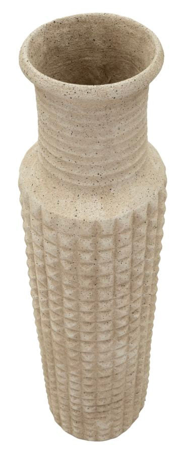 Zandstraal Buitenvaas Beige 110x28x28 cm