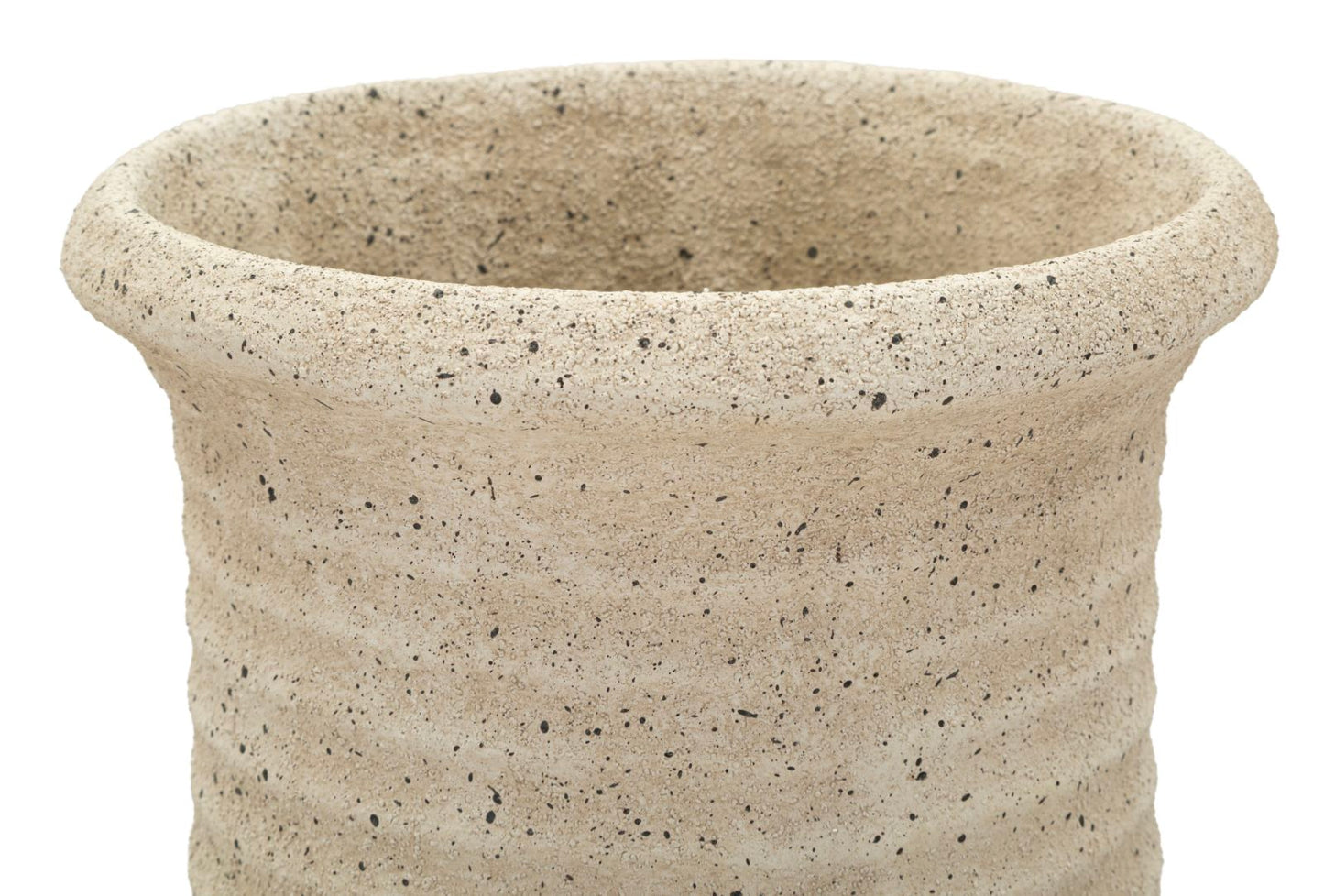 Zandstraal Buitenvaas Beige 110x28x28 cm