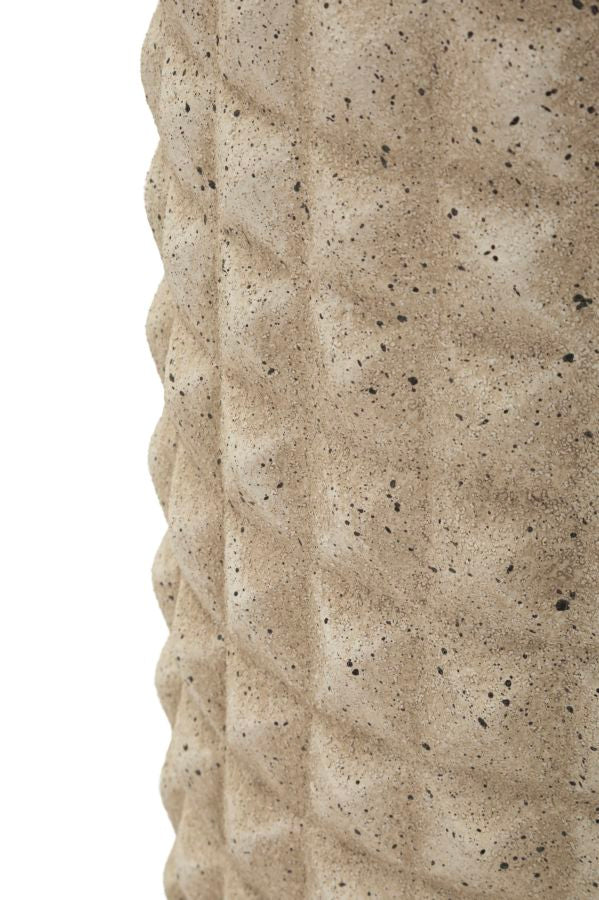 Zandstraal Buitenvaas Beige 110x28x28 cm