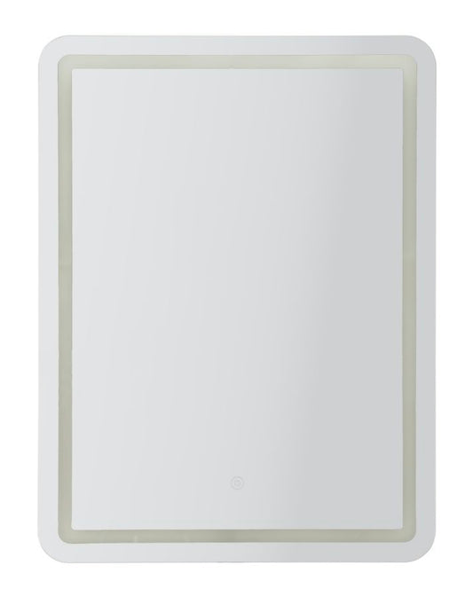 LED Wandspiegel Simple Rechthoekig 80x60x3.5 cm