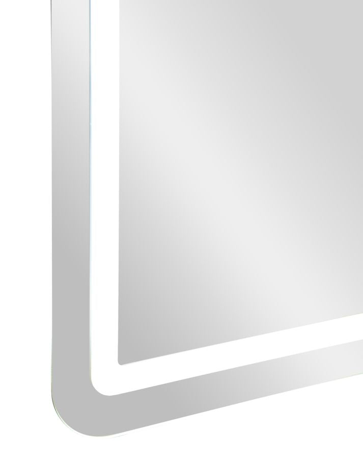 LED Wandspiegel Simple Rechthoekig 80x60x3.5 cm