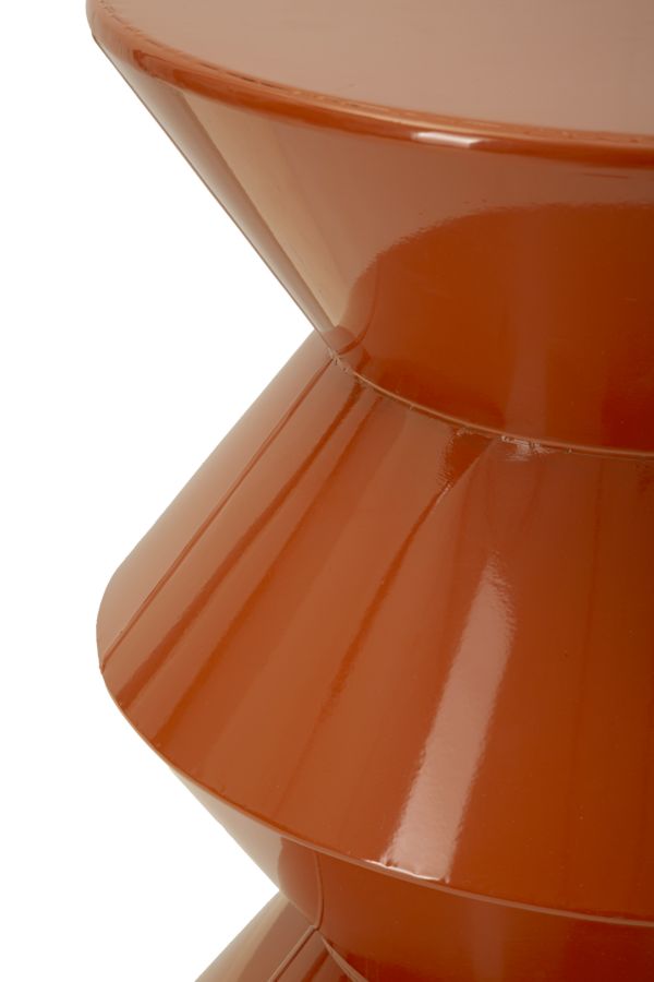 Zag Bijzettafel Oranje 45x37.5x37.5 cm
