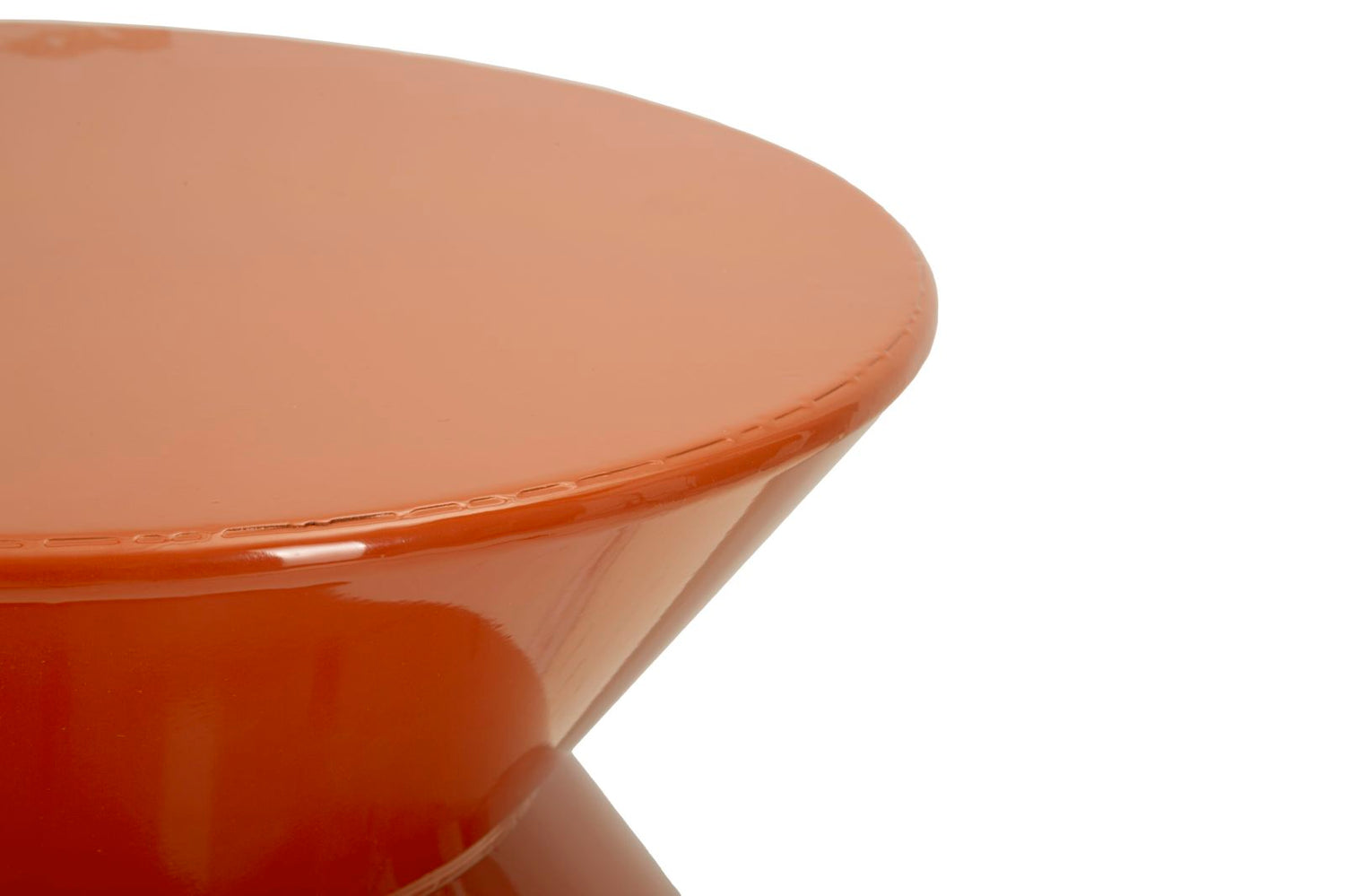Zag Bijzettafel Oranje 45x37.5x37.5 cm