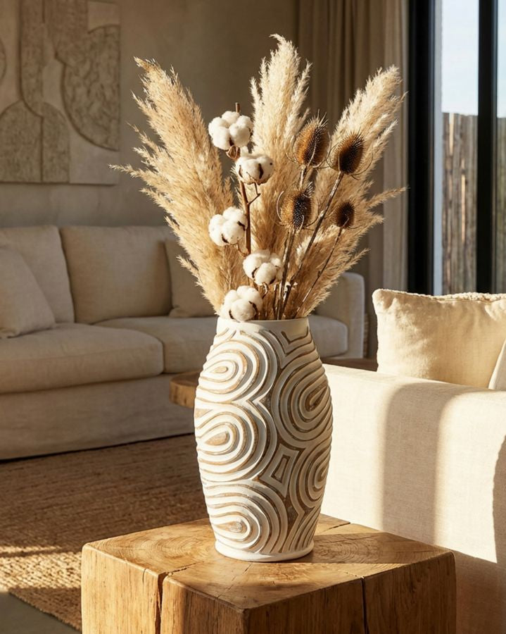 Oblix Decoratieve Vaas 35x19.5x19.5 cm