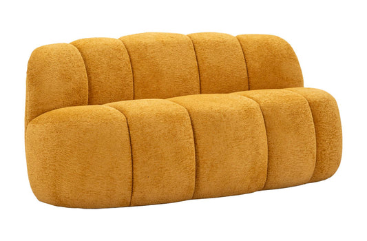 Ball 2 Seat Sofa Mosterdgeel 69x145x80 cm