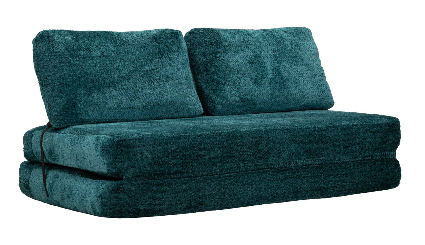 Faster Slaapbank Teal 80x150x100 cm