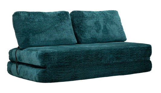 Faster Slaapbank Teal 80x150x100 cm