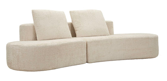 Island Sofa Wit 78x238x92 cm