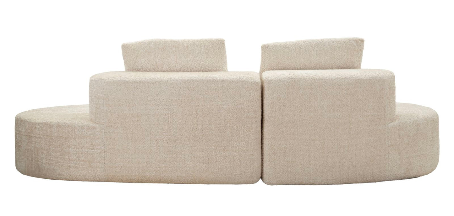 Island Sofa Wit 78x238x92 cm