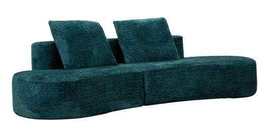 Island Bank Teal 78x238x92 cm