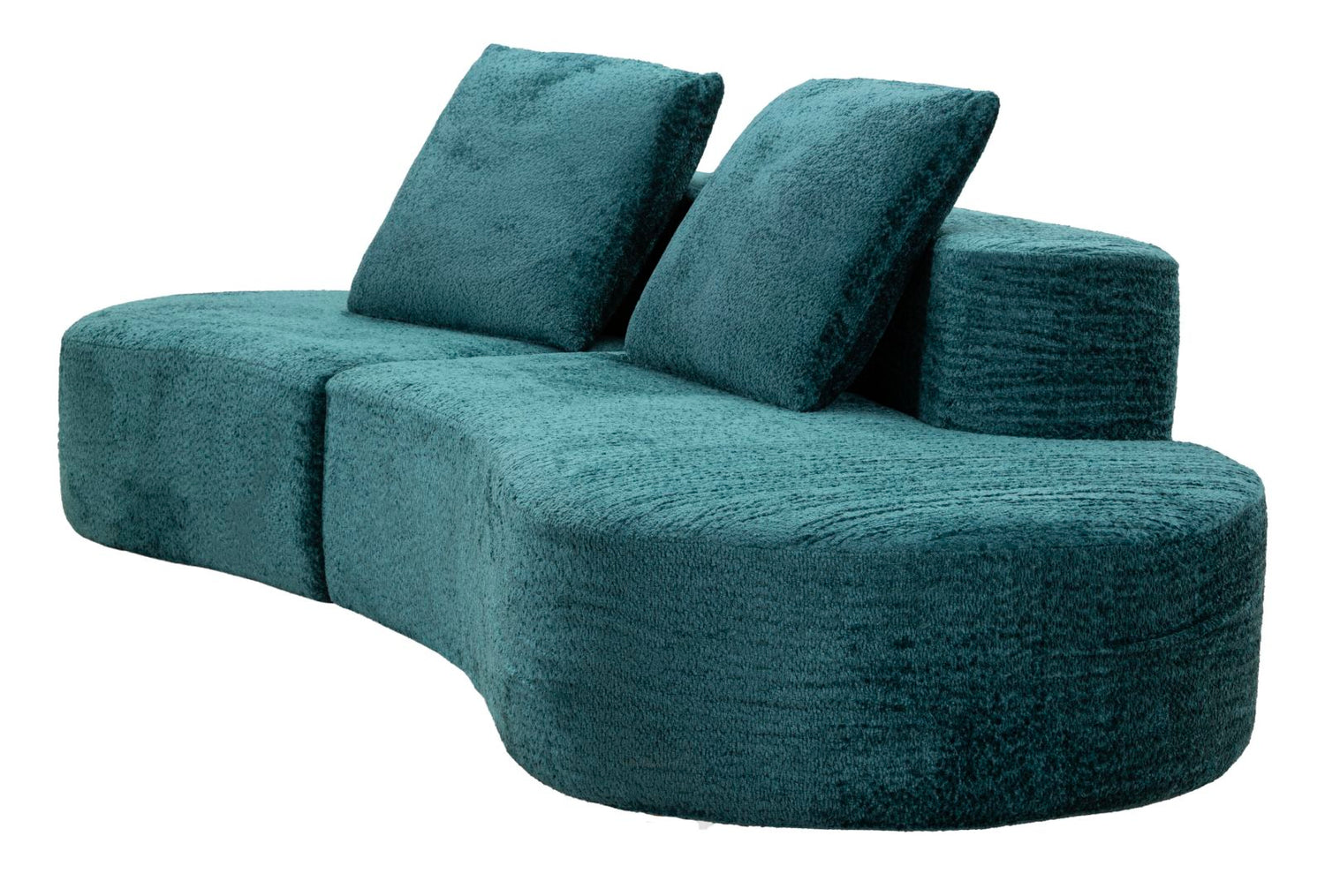 Island Bank Teal 78x238x92 cm