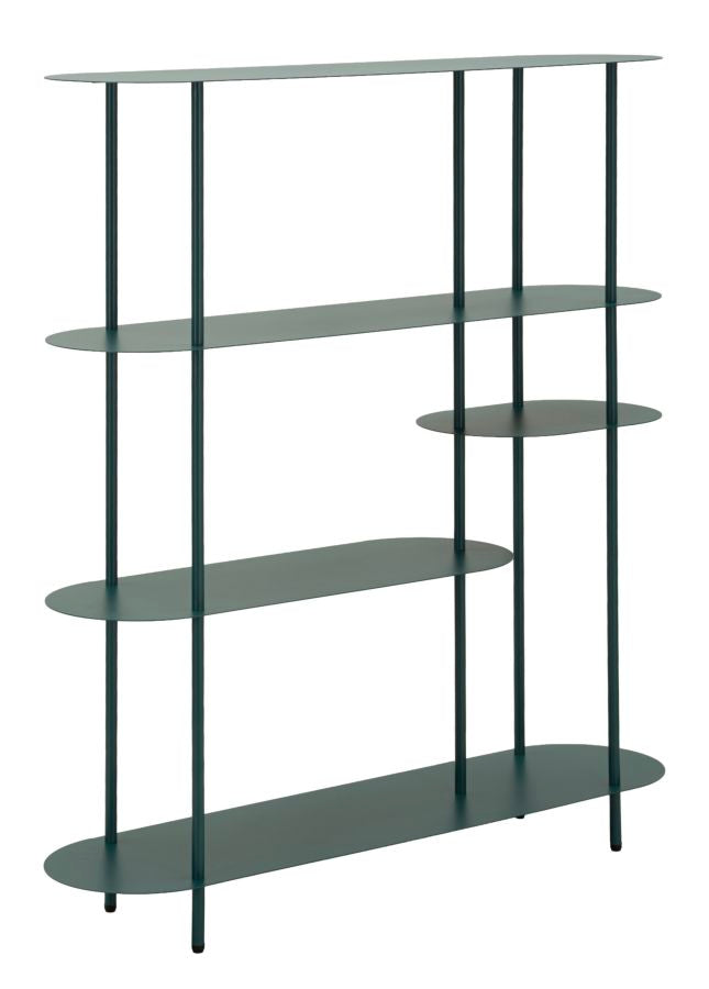 Saturn Boekenkast Dove Teal 139x118x31 cm