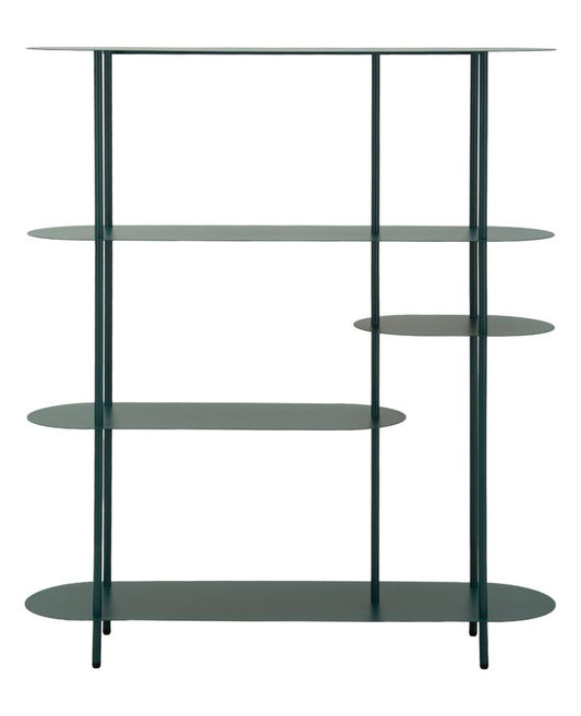 Saturn Boekenkast Dove Teal 139x118x31 cm