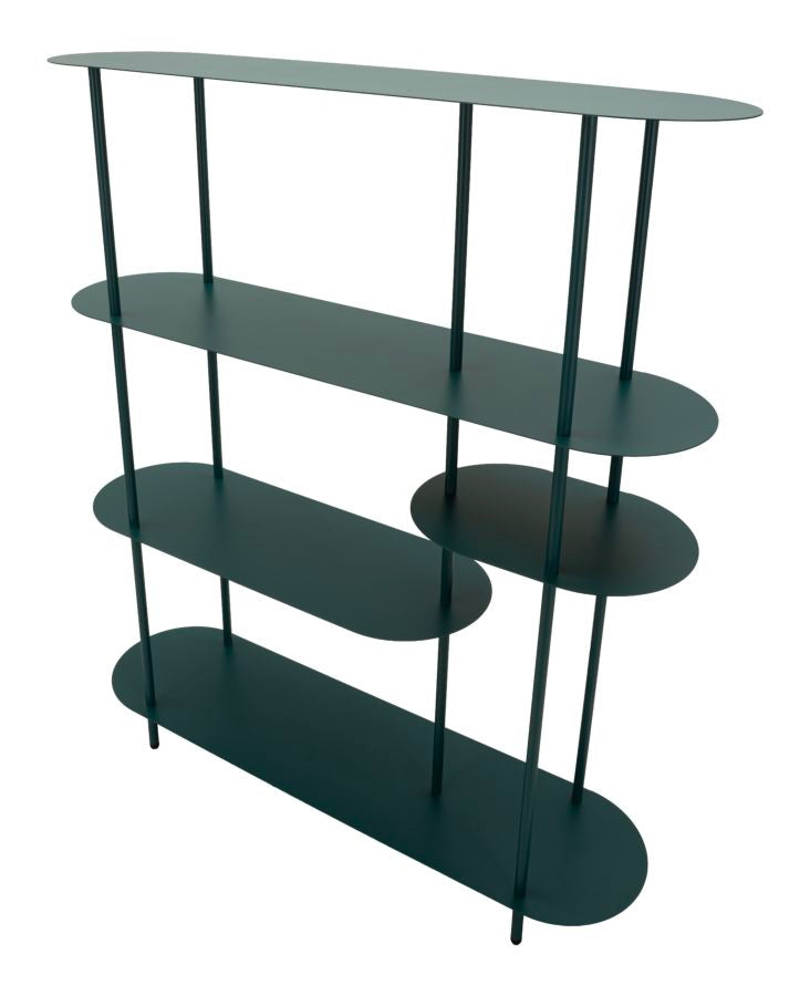 Saturn Boekenkast Dove Teal 139x118x31 cm