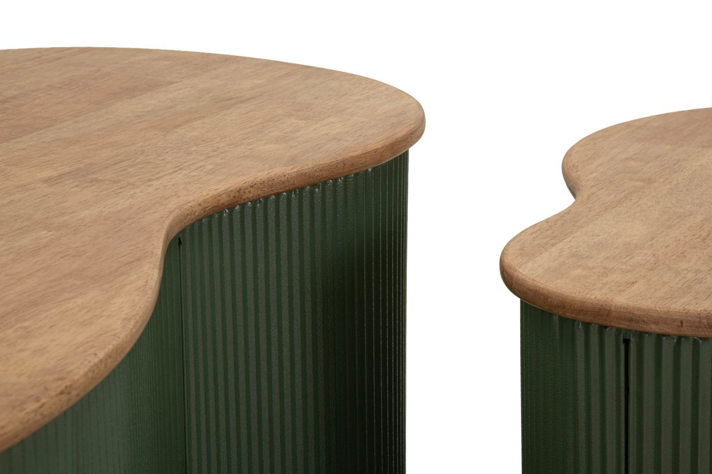 Frankfurt Salontafel Groen Set 2 Stuks 32x87x53 cm
