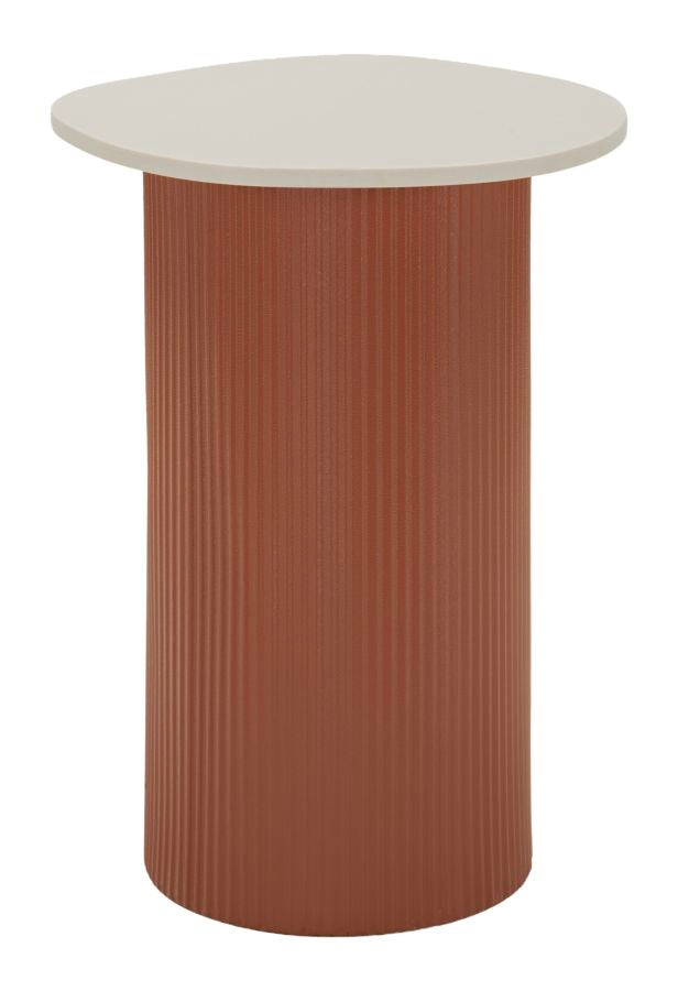 Frankfurt Marmeren Bijzettafel 53x35x37 cm