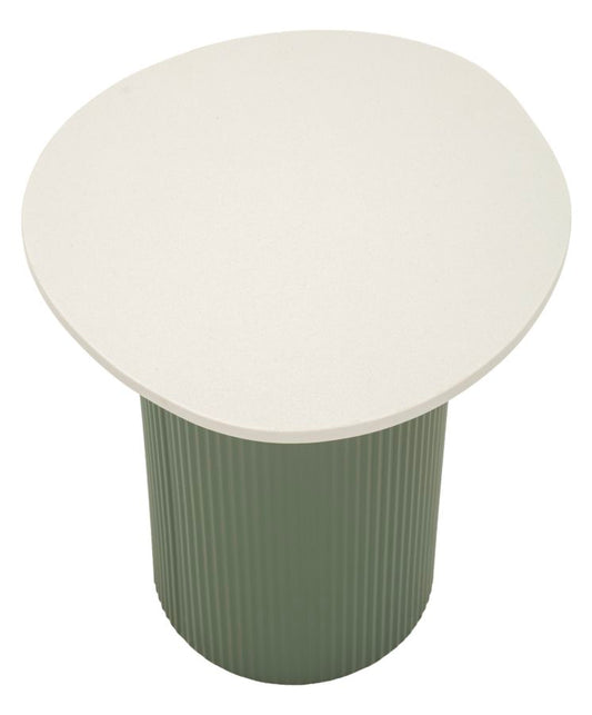 Frankfurt Marmeren Bijzettafel 45x40x42 cm