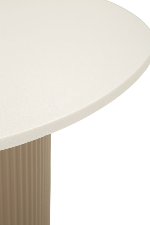 Frankfurt Marmeren Bijzettafel 39x46x48 cm
