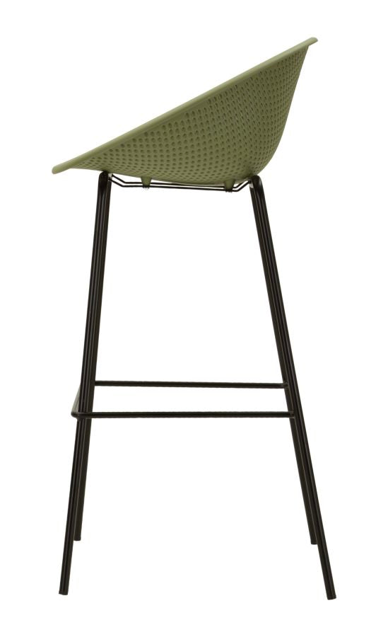 Ibiza Groen Barkruk Set 2 Stuks 98x50x50 cm