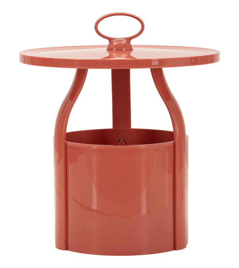 Iris Bijzettafel Rood 43x44x44 cm