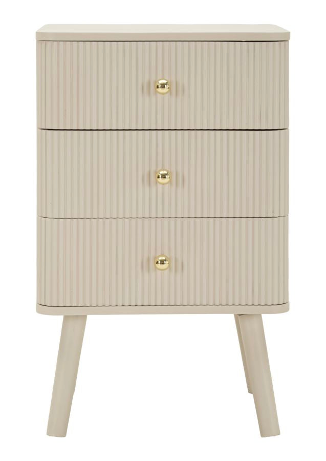 Shy Nachtkastje Met 3 Laden 61x37.5x34 cm
