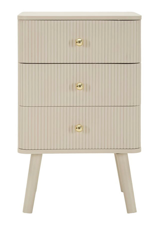 Shy Nachtkastje Met 3 Laden 61x37.5x34 cm