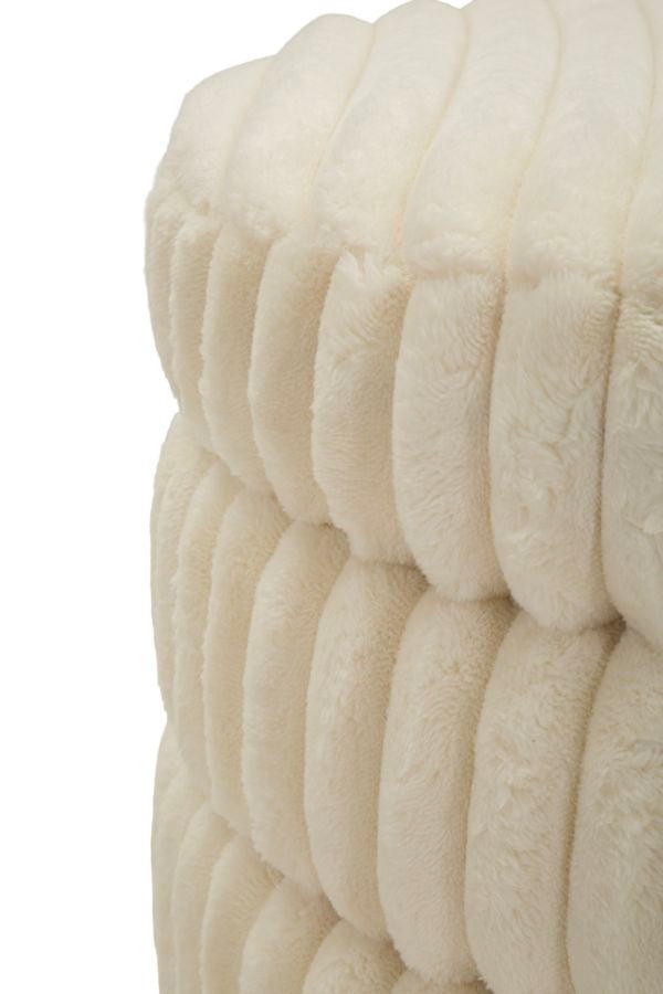 Göteborg Levels Pouf Wit 46x41x41 cm