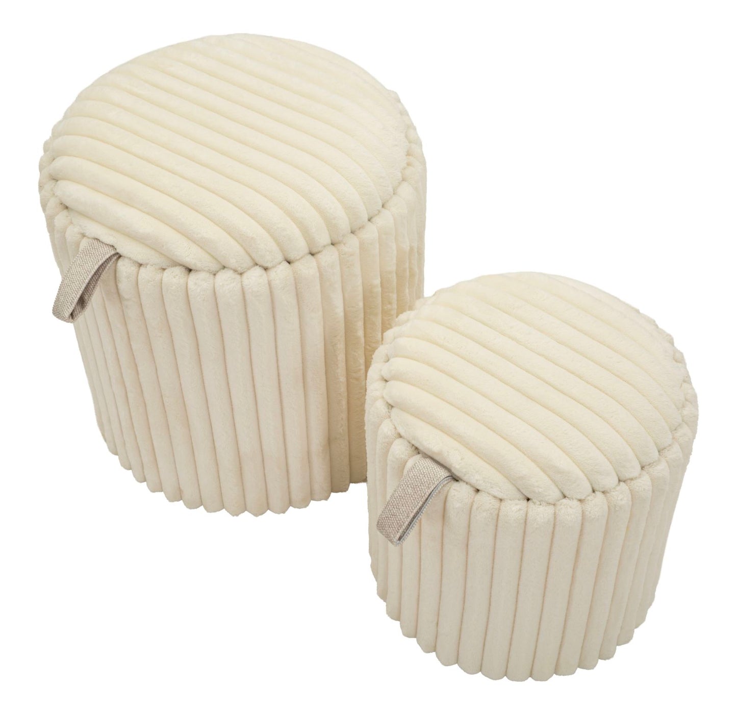 Göteborg Pouf Set 2 Stuks 42x40x40 cm