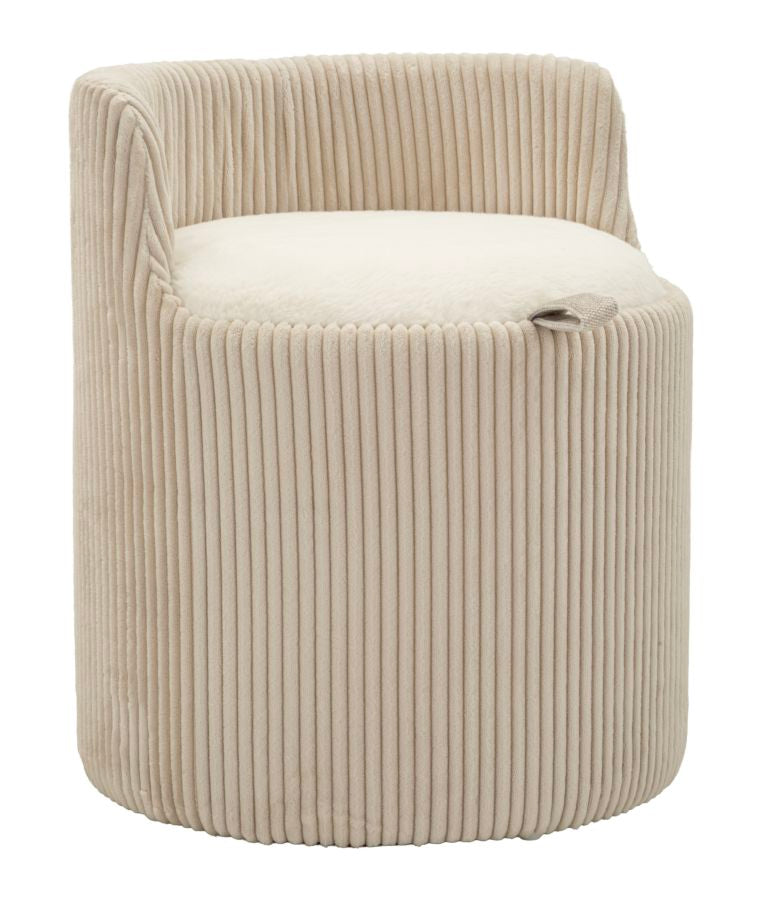 Dublino Poef Met Opbergruimte 53x47x47 cm