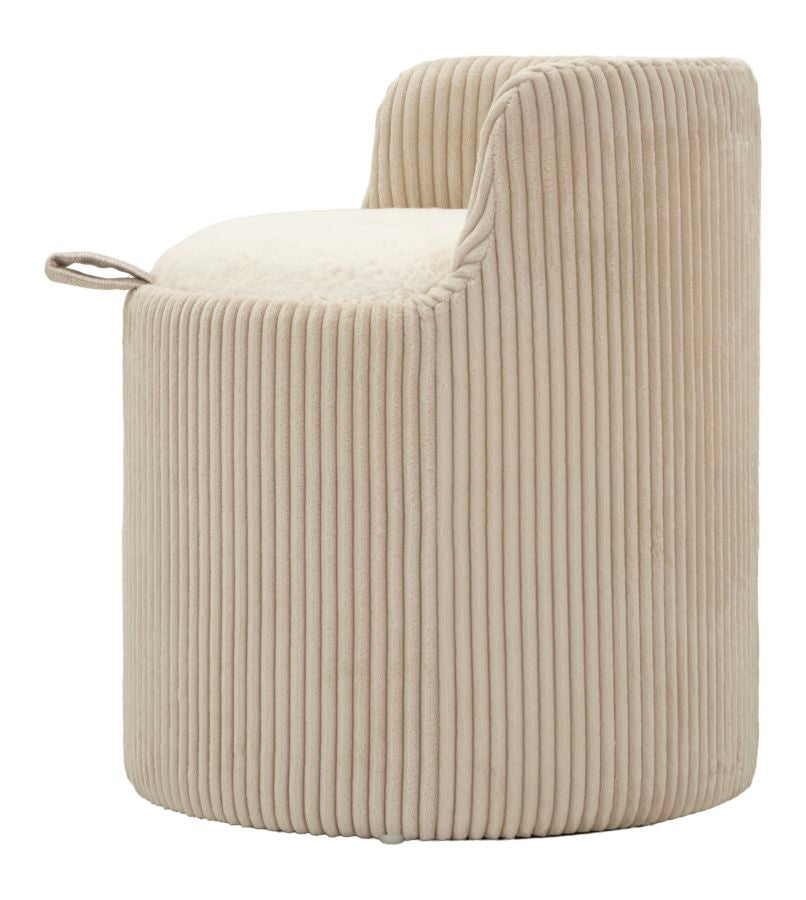 Dublino Poef Met Opbergruimte 53x47x47 cm