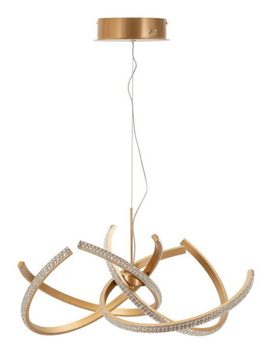 Celtic LED Plafondlamp Glam 120x62x62 cm
