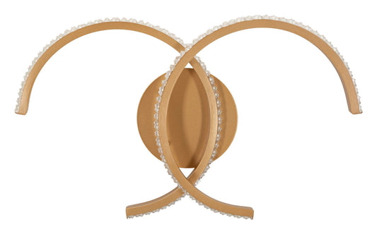 LED Wandlamp Double C met drie Lichtkleuren 24x41x8.5 cm