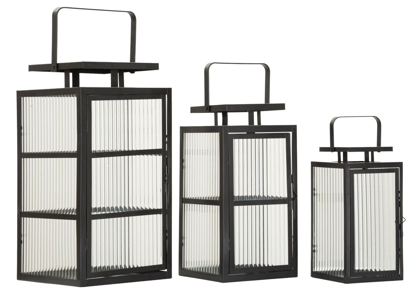 Andromeda Lantaarn Set 3-delig 50x25.5x25 cm