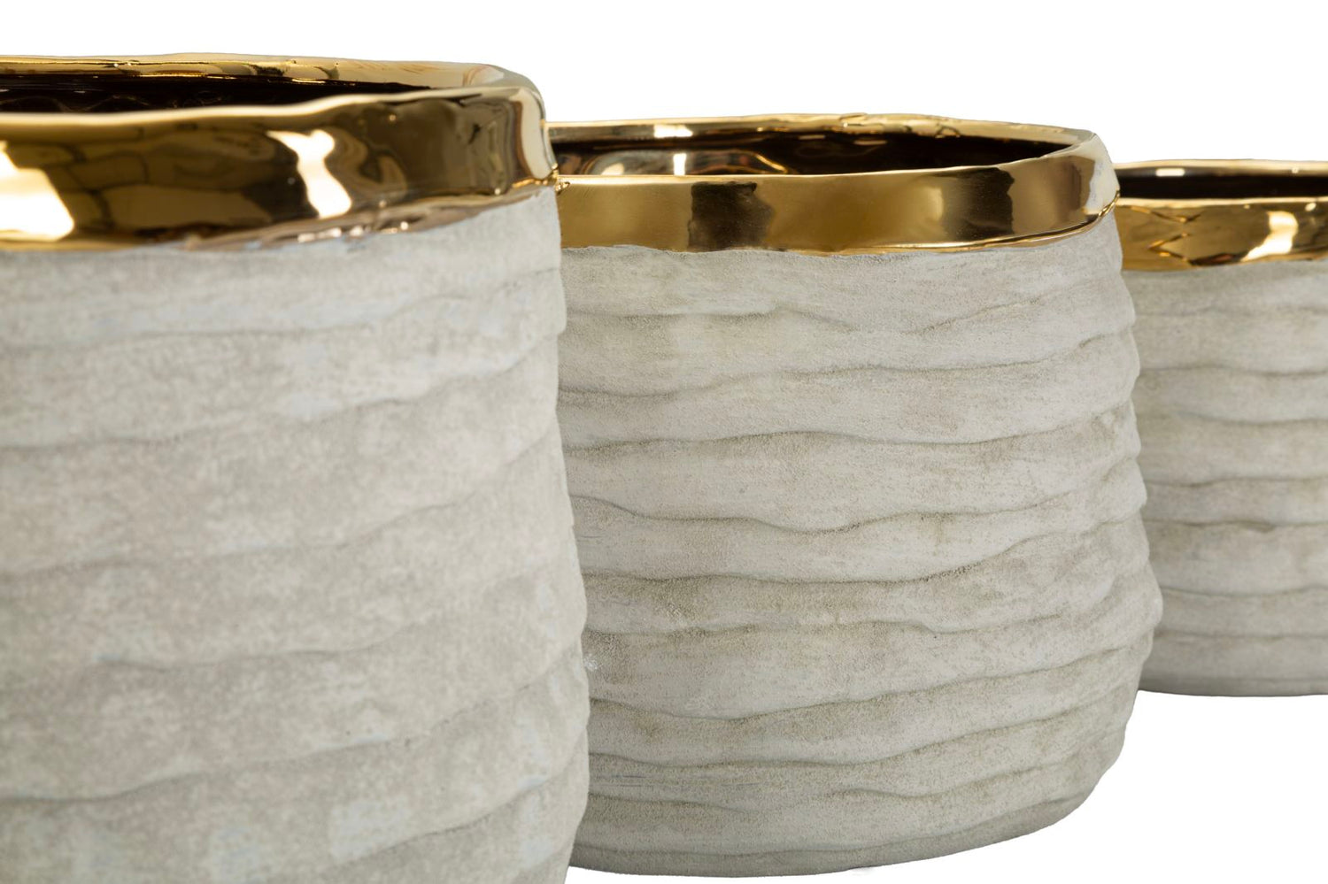 Lima Tall Cachepot Set 3 Stuks 17.5x23x23 cm
