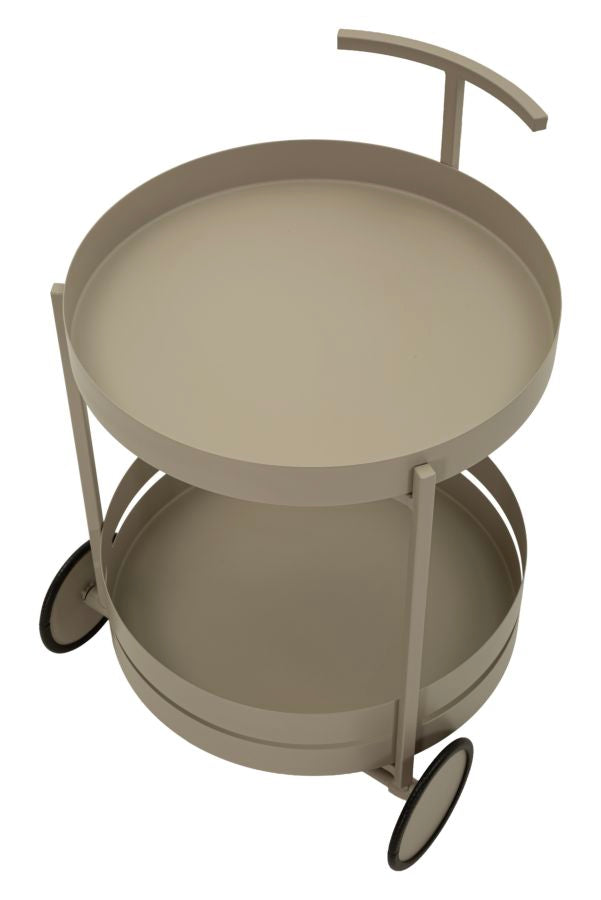 Saturn Serveerwagen Duifgrijs 61x40x49.5 cm