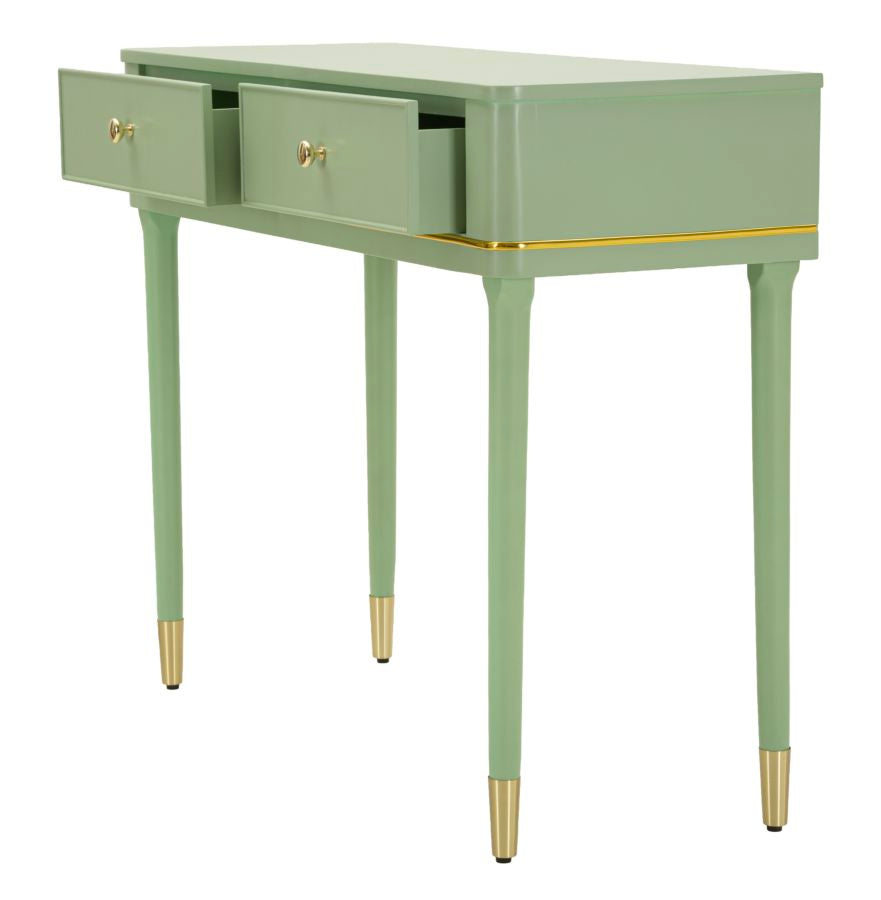Camille Console Green 78x101x37 cm
