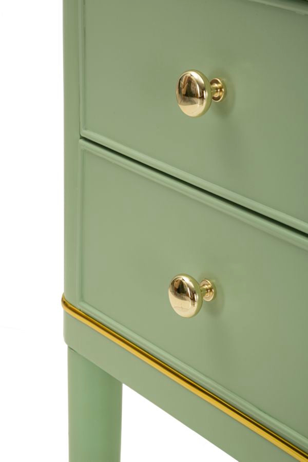 Camille Nachtkastje Groen 71x40x30 cm