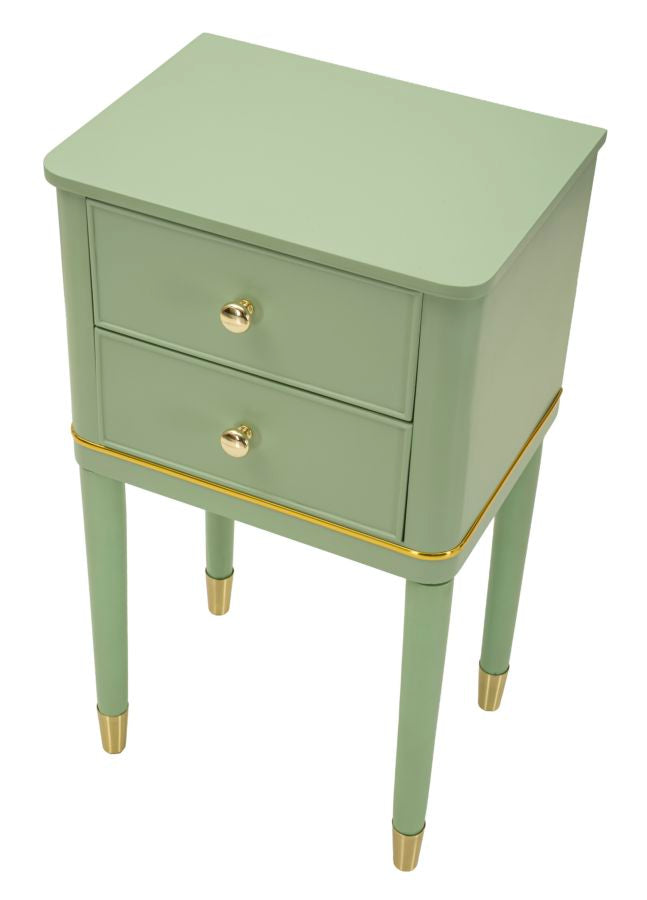 Camille Nachtkastje Groen 71x40x30 cm